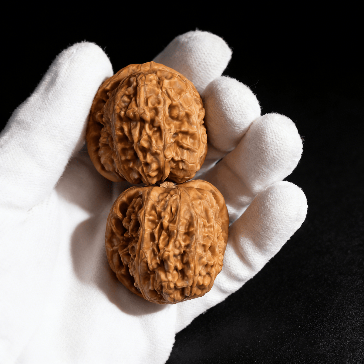 The "White Lion" Orb (Qiu Bai) – 40mm Perfectly Round Pair | WS-10 (Actual Item Pictured) - ThePatinaProject
