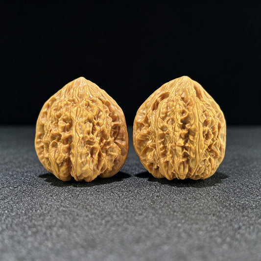 The "Wild Bison" (Ye Niu) Premium Compact Pair | 40.0mm x 37.0mm | Low-Profile Format | YN-1105 - ThePatinaProject