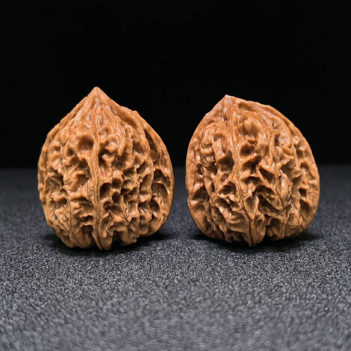 The "Wild Bison" (Ye Niu) Premium Heavy-Bone Deep-Belly Pair | 38.0mm x 40.0mm | YN-1402 - ThePatinaProject