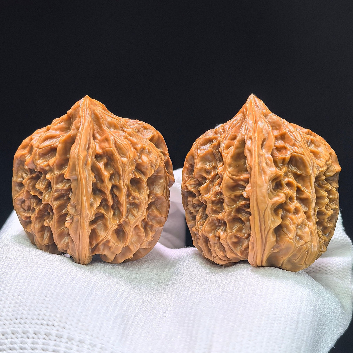The "Wild Bison" (Ye Niu) Premium Heavy-Bone Deep-Belly Pair | 38.0mm x 40.0mm | YN-1402 - ThePatinaProject
