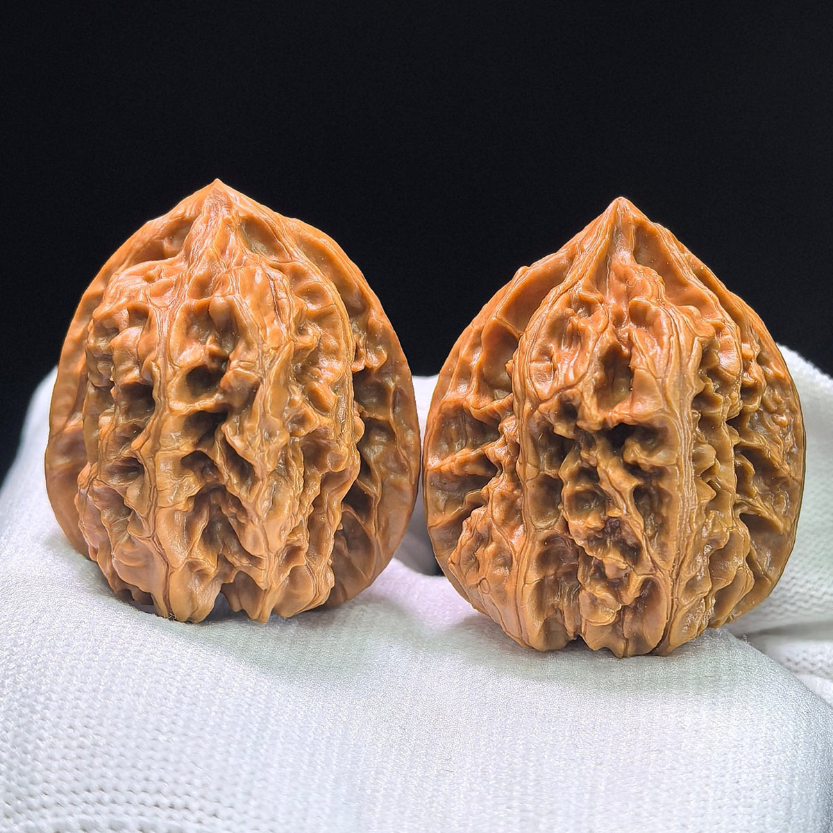 The "Wild Bison" (Ye Niu) Premium Heavy-Bone Deep-Belly Pair | 38.0mm x 40.0mm | YN-1402 - ThePatinaProject