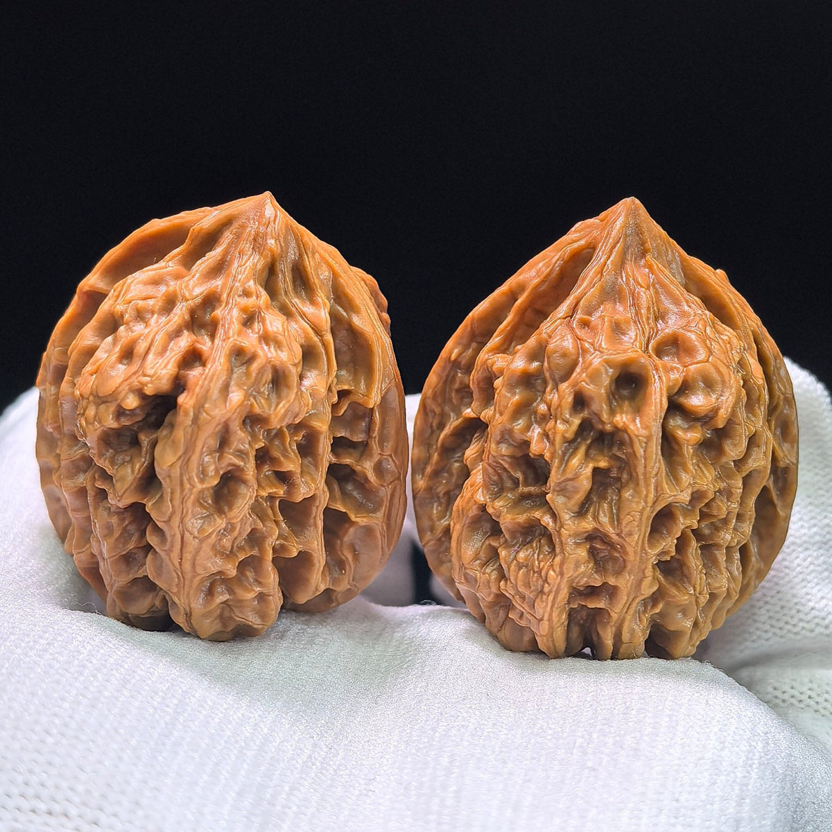 The "Wild Bison" (Ye Niu) Premium Heavy-Bone Deep-Belly Pair | 38.0mm x 40.0mm | YN-1402 - ThePatinaProject
