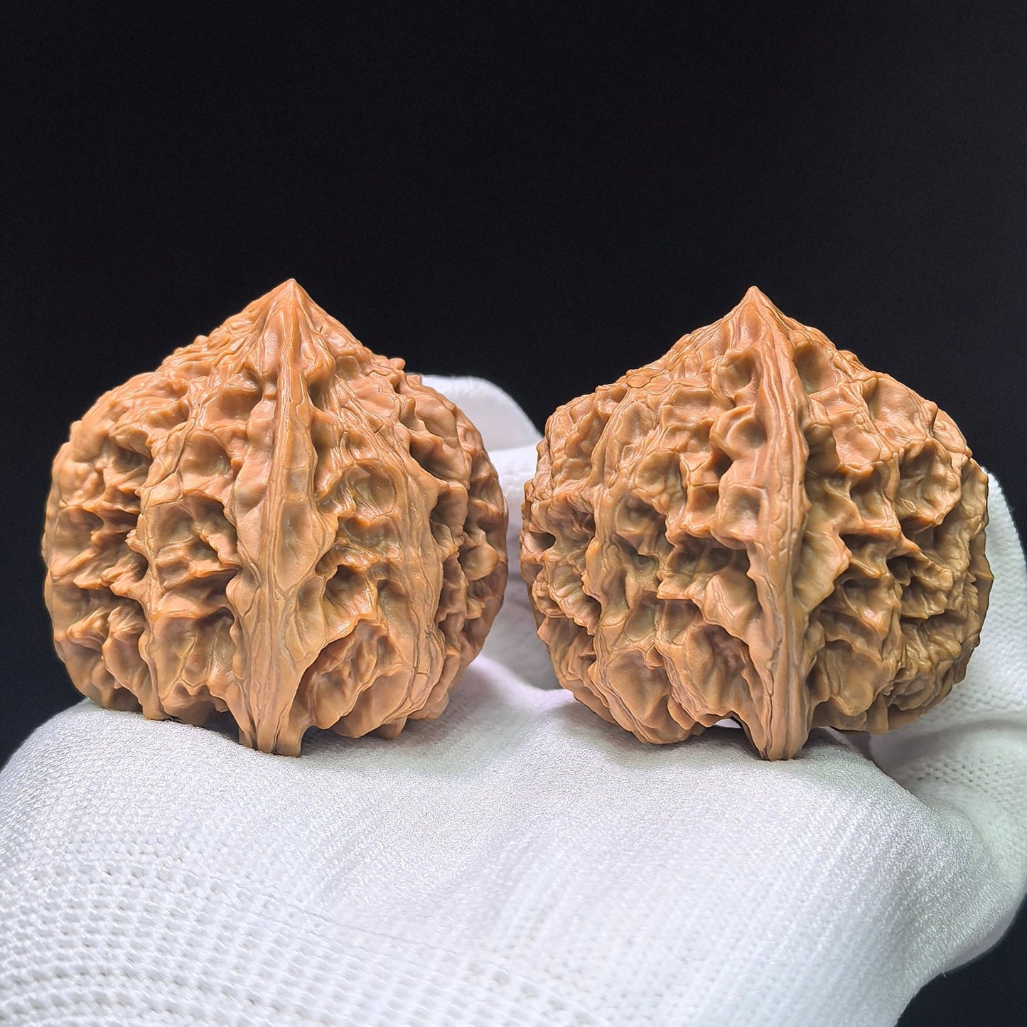 The "Wild Bison" (Ye Niu) Premium Heavy-Bone Ingot Pair | 44.0mm x 44.0mm | 1:1 Perfect Match | YN-1403 - ThePatinaProject