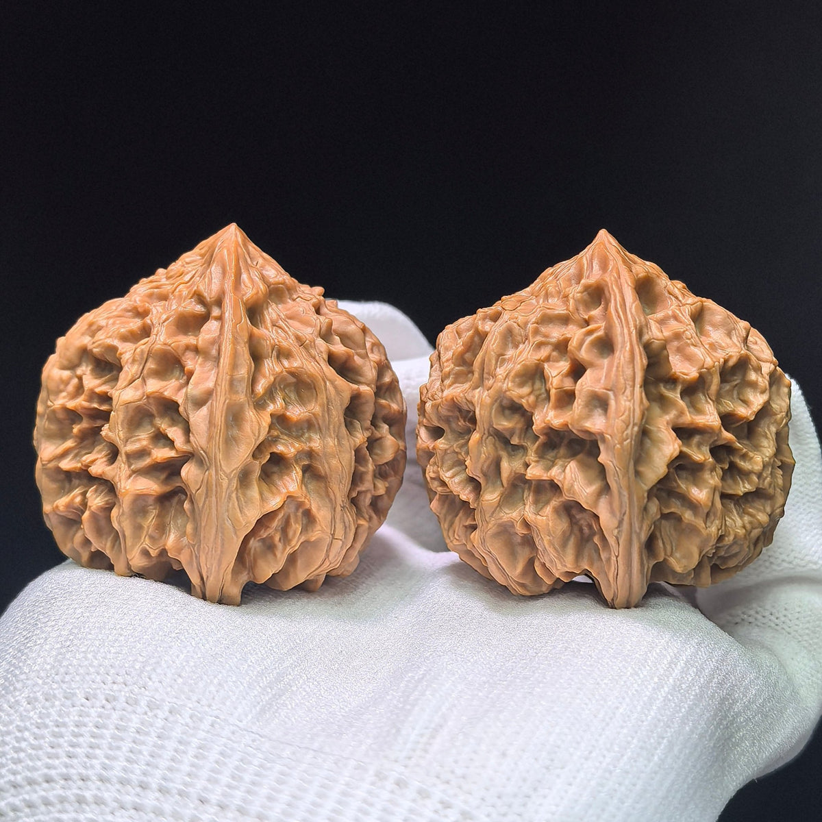 The "Wild Bison" (Ye Niu) Premium Heavy-Bone Ingot Pair | 44.0mm x 44.0mm | 1:1 Perfect Match | YN-1403 - ThePatinaProject