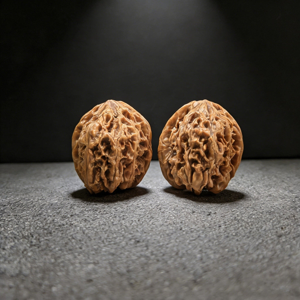The "Wild Bull" (Yeniu) Lion Head Pair | 41.0mm | YN-05 - ThePatinaProject