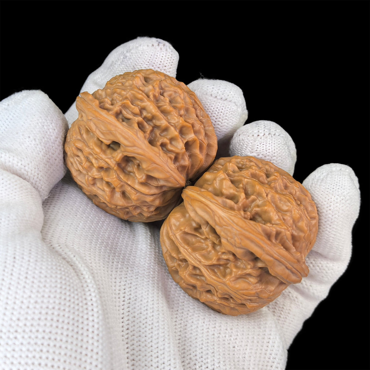 The "Wild Millstone" (Ye Sheng Mo Pan) Pair | 42.0mm x 39.0mm | MP-301 - ThePatinaProject