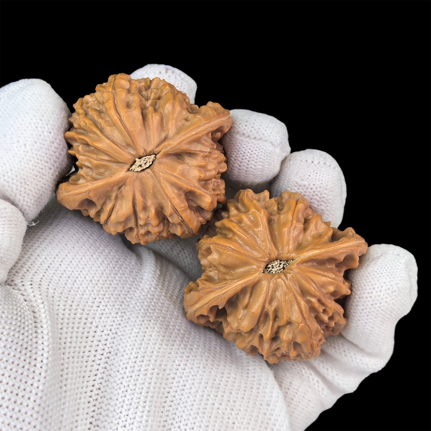 The "Wild Millstone" (Ye Sheng Mo Pan) Pair | 42.0mm x 39.0mm | MP-301 - ThePatinaProject