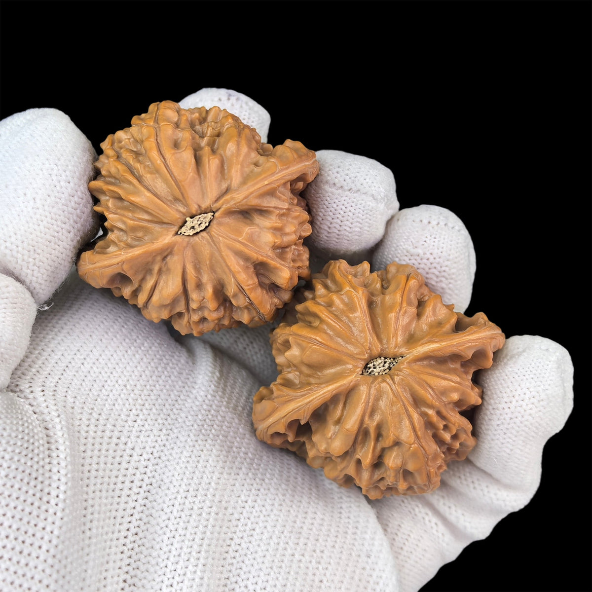 The "Wild Millstone" (Ye Sheng Mo Pan) Pair | 42.0mm x 39.0mm | MP-301 - ThePatinaProject