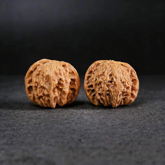 The "Wild Millstone" (Ye Sheng Mo Pan) Pair | 42.0mm x 39.0mm | MP-301 - ThePatinaProject