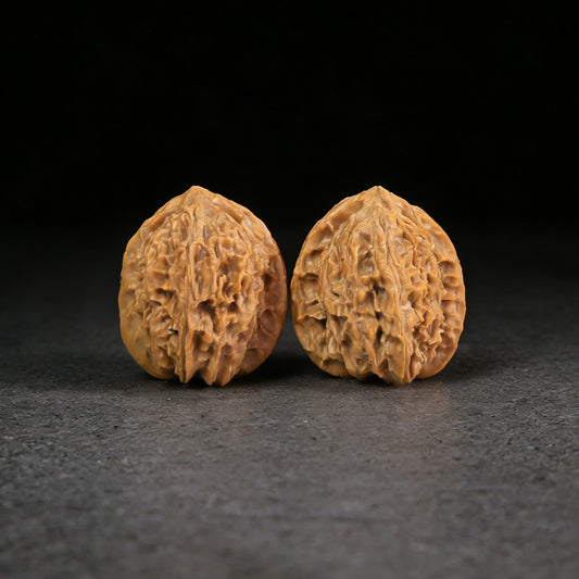 The "Wild Mountain" (Ye Sheng) Pair | 31.0mm x 31.0mm | YS-07 - ThePatinaProject