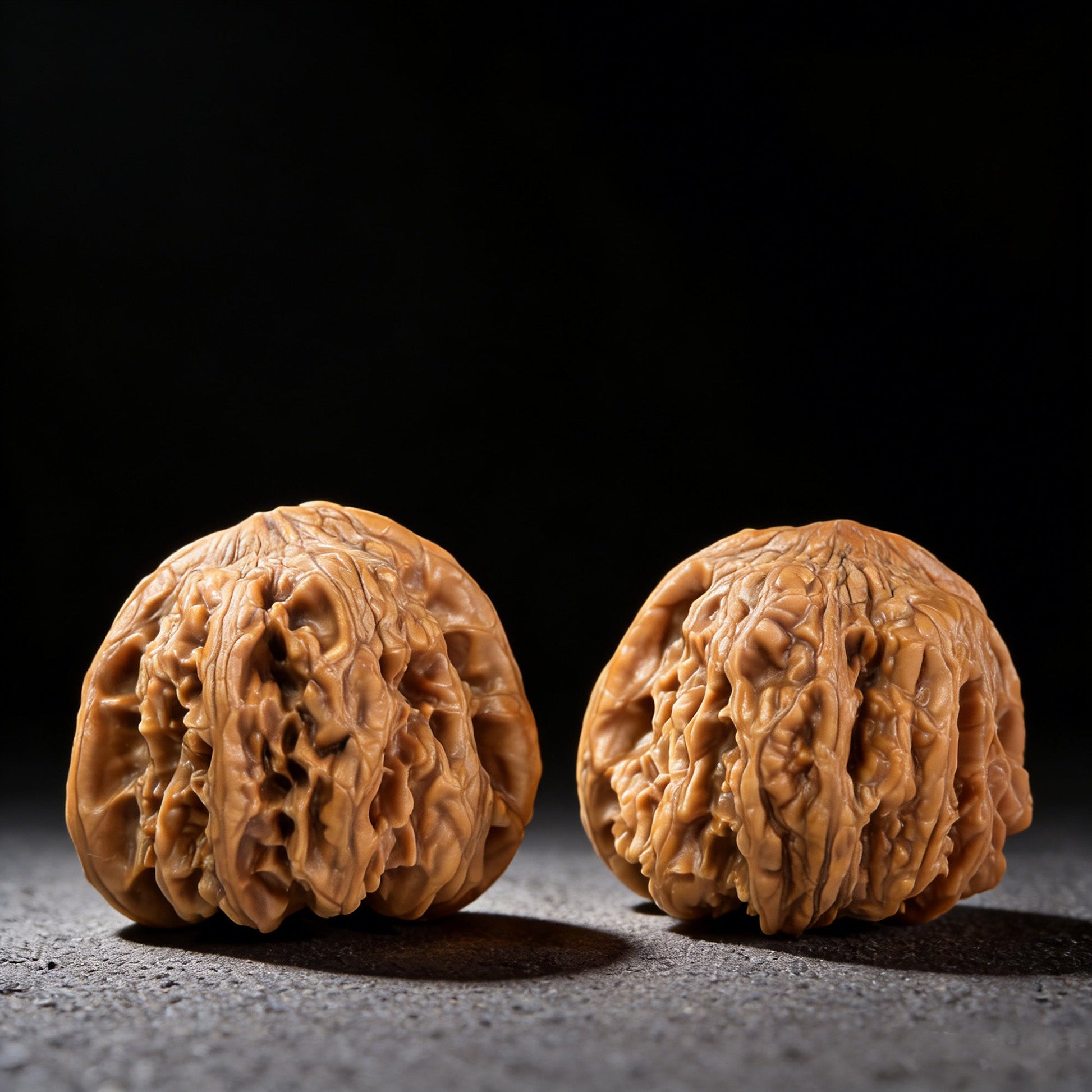 The "Wild Mountain" (Ye Sheng) Pair | 37.0mm x 39.0mm | YS-05 - ThePatinaProject