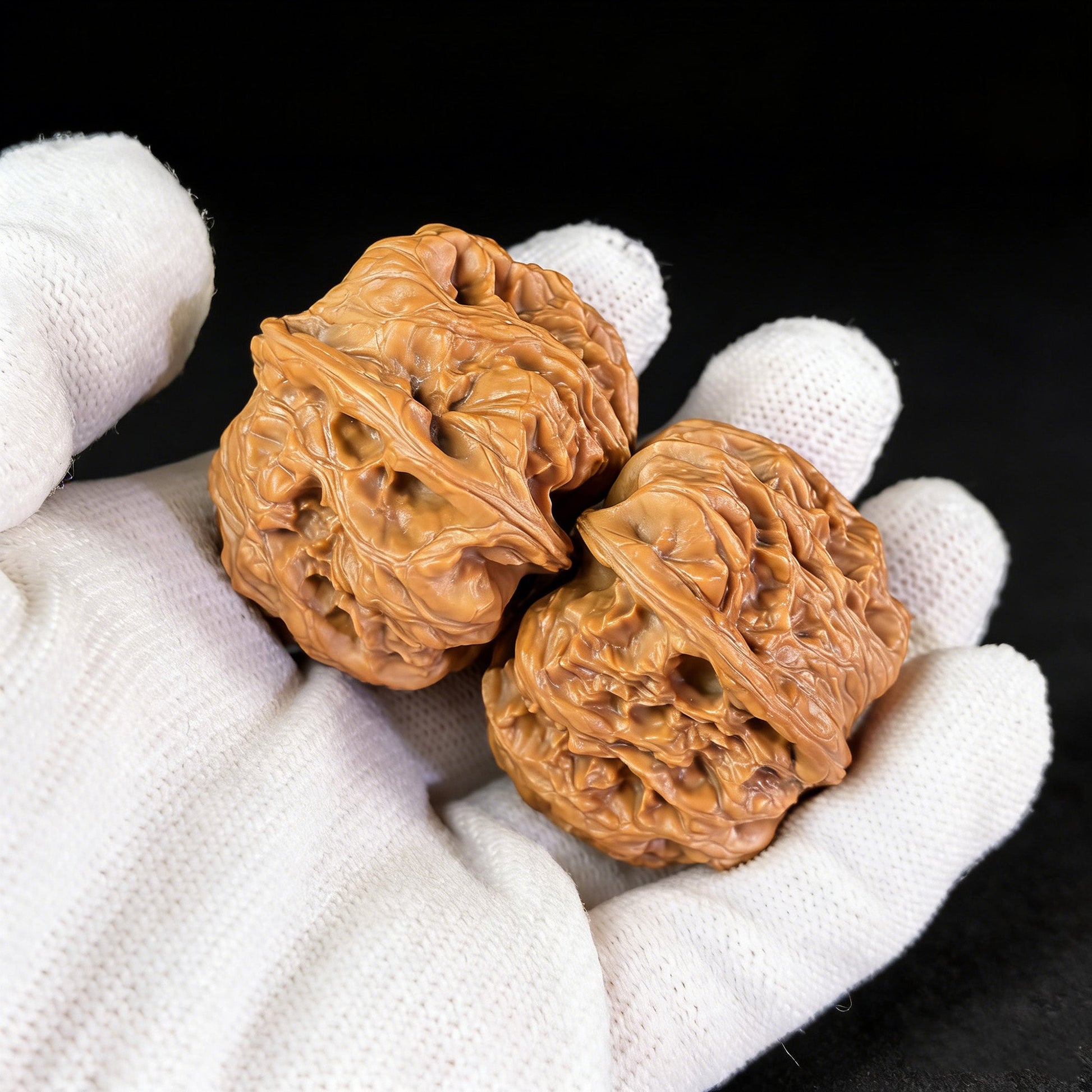 The "Wild Mountain" (Ye Sheng) Pair | 37.0mm x 39.0mm | YS-05 - ThePatinaProject
