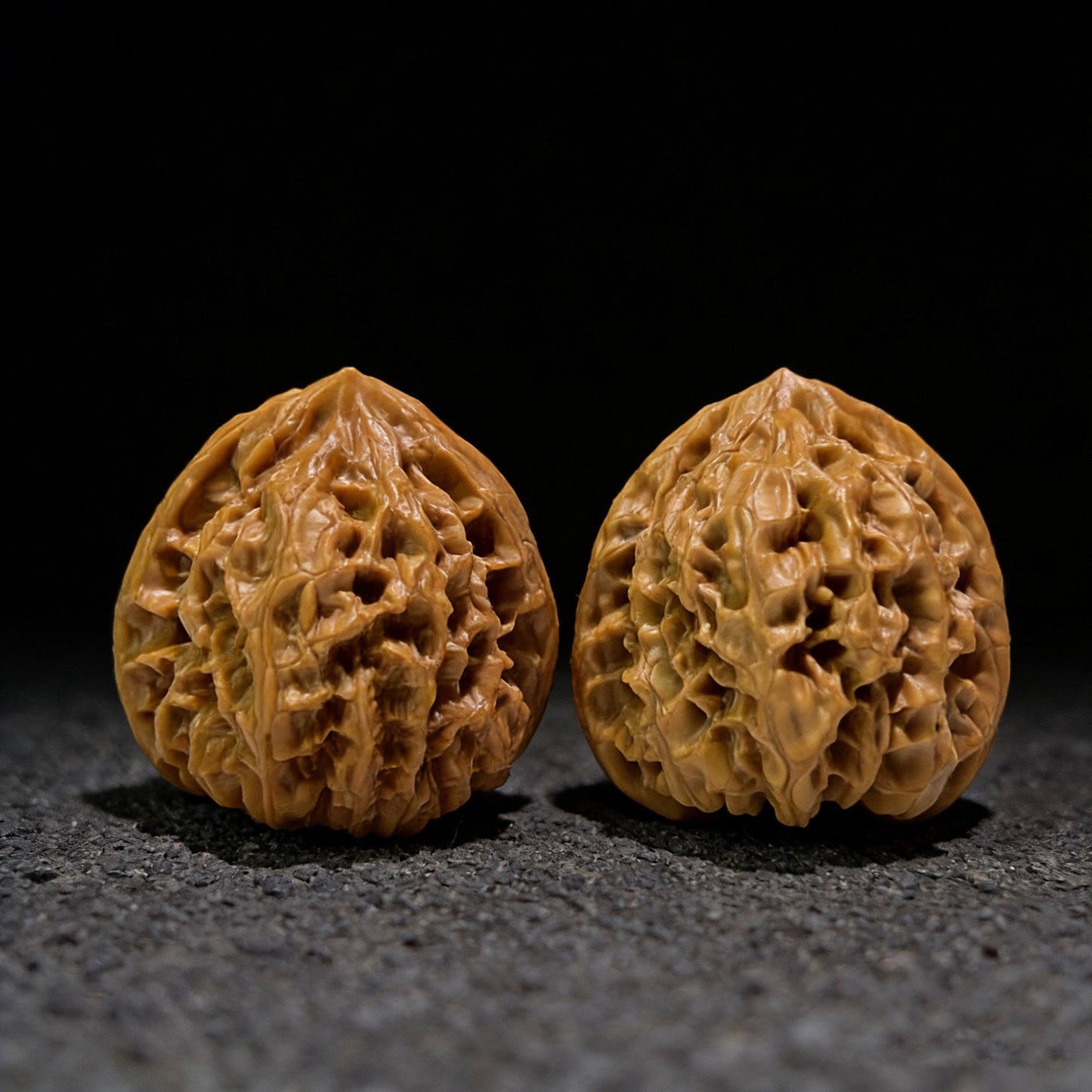 The "Wild Ox" (Ye Niu) Pair | 36.0mm x 35.0mm | YN-403 - ThePatinaProject