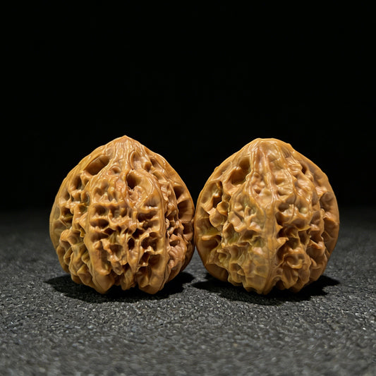 The "Wild Ox" (Ye Niu) Pair | 37.0mm x 36.0mm | YN-404 - ThePatinaProject