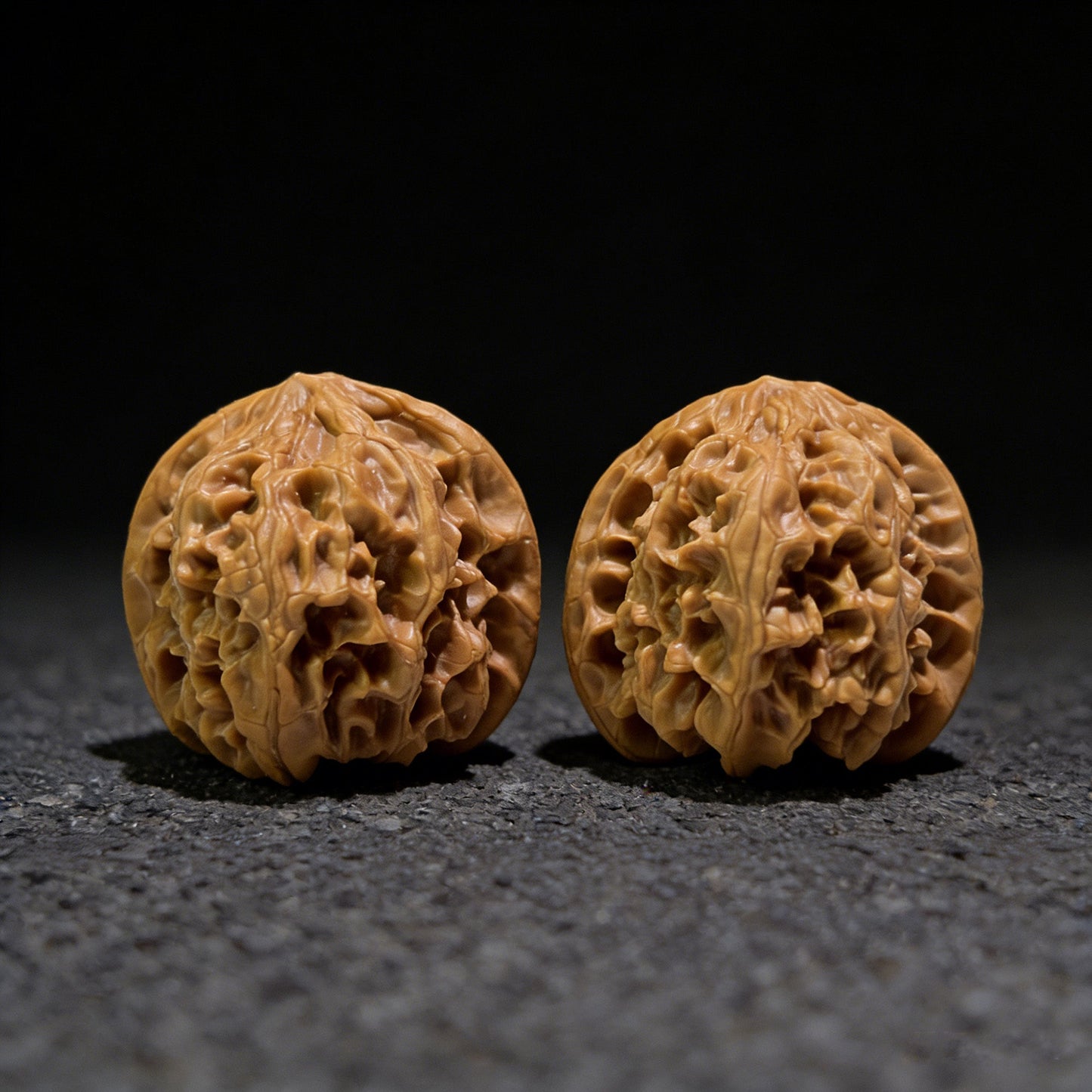 The "Wild Ox" (Ye Niu) Pair | 39.0mm x 38.0mm | YN-402 - ThePatinaProject
