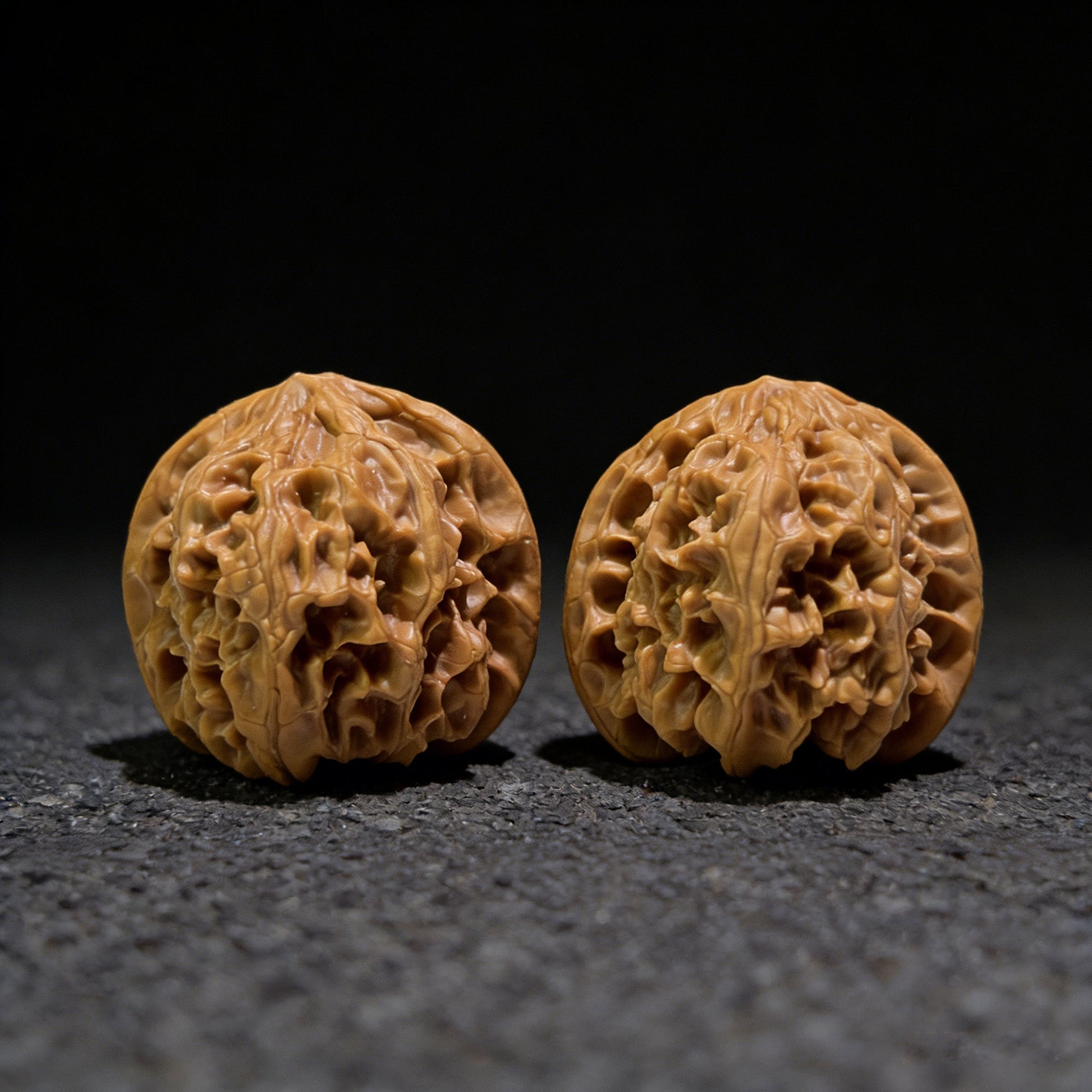The "Wild Ox" (Ye Niu) Pair | 39.0mm x 38.0mm | YN-402 - ThePatinaProject