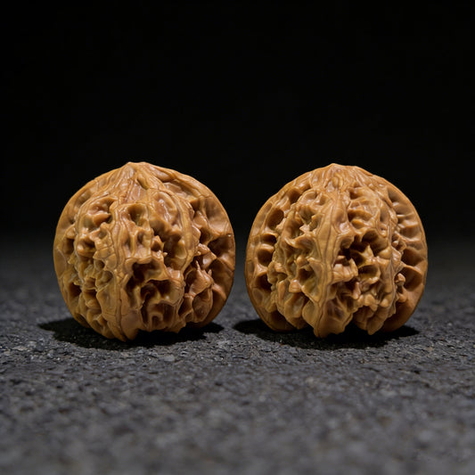 The "Wild Ox" (Ye Niu) Pair | 39.0mm x 38.0mm | YN-402 - ThePatinaProject