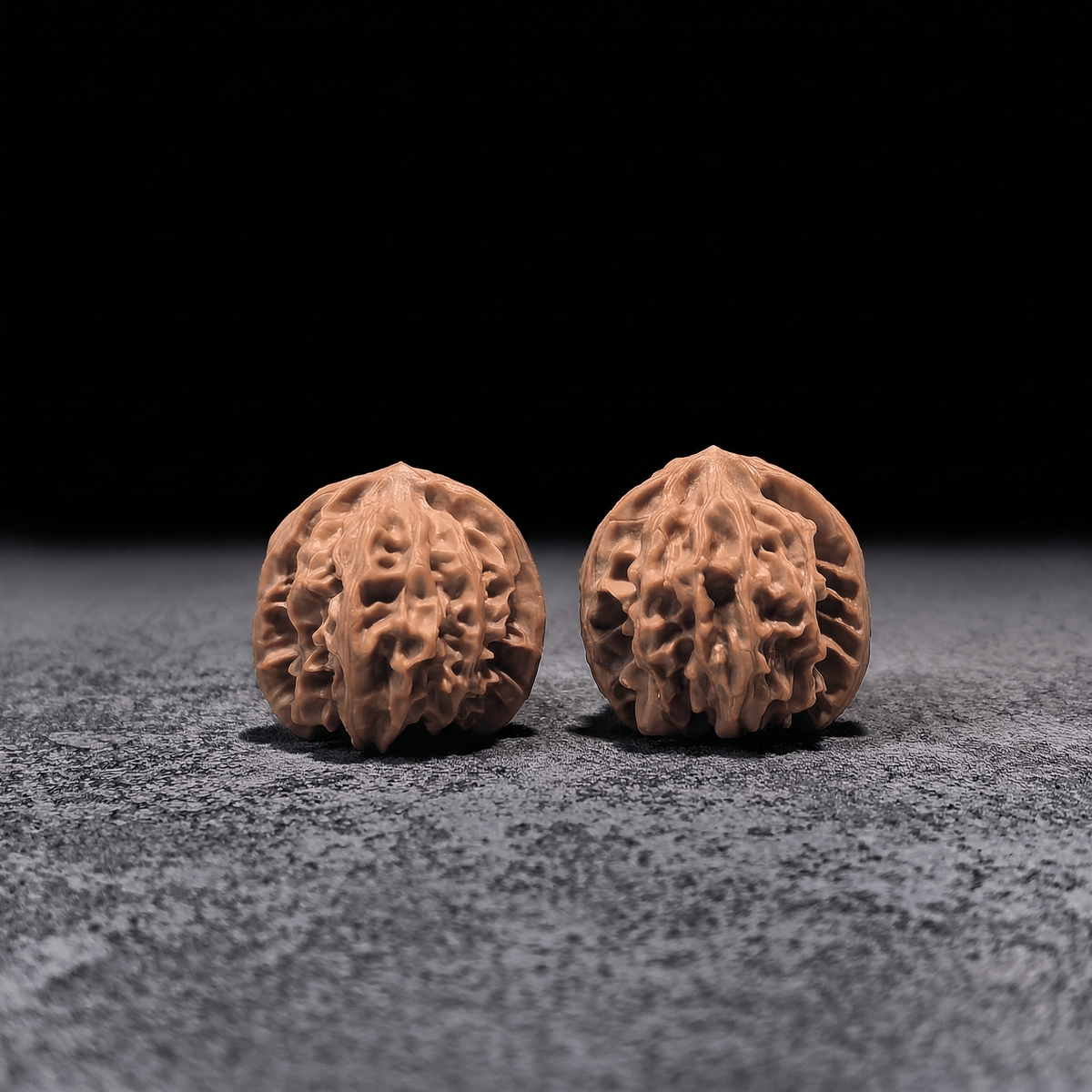 The Wild "Qi Shan" T-Shaped Three-Ridge Pair | Boutique Grade | 30.0mm x 30.0mm | QS-301 - ThePatinaProject