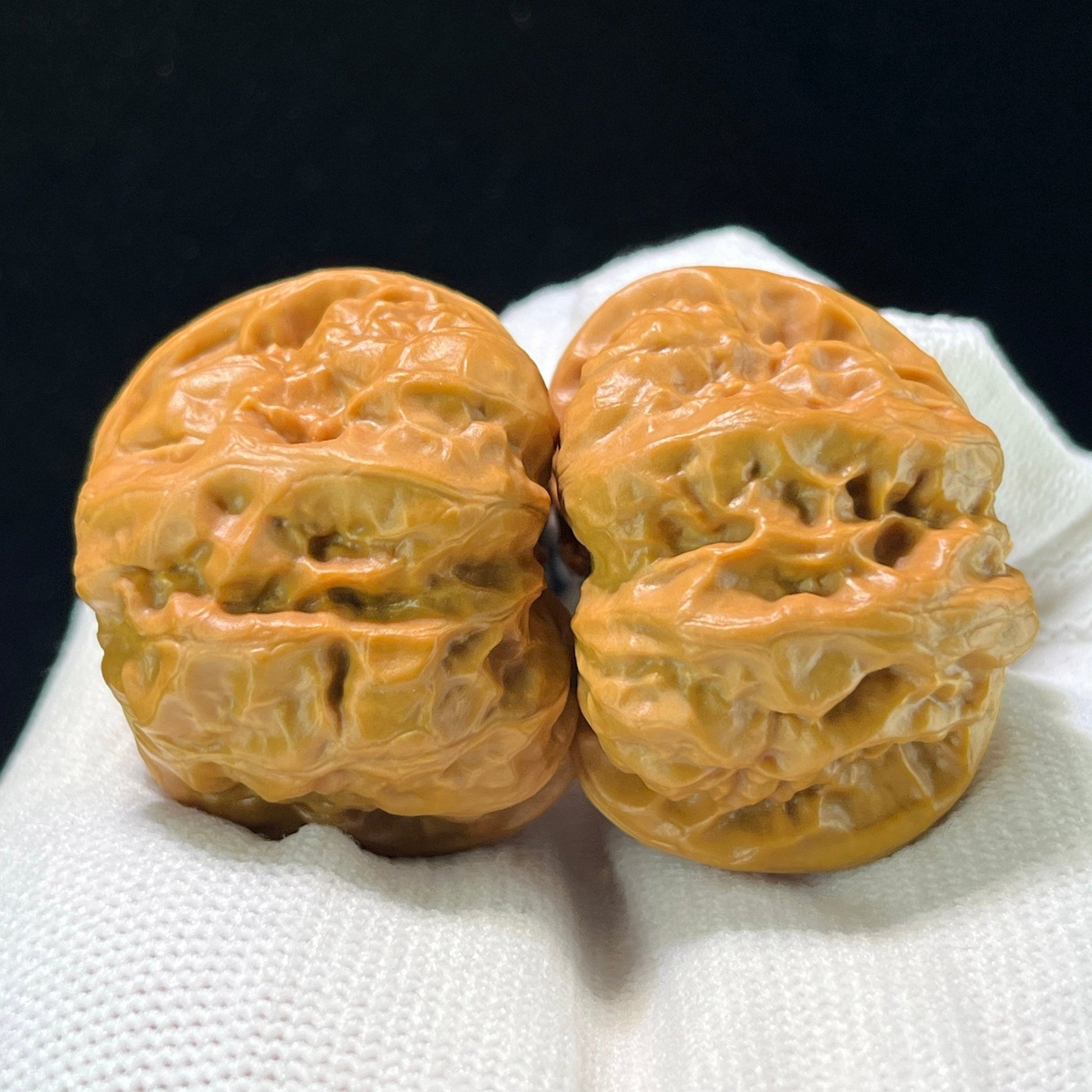 The "Wild Toad" (Ha Ma Tou) Premium Miniature Low-Profile Pair | 38.0mm x 37.0mm | W-1004 - ThePatinaProject
