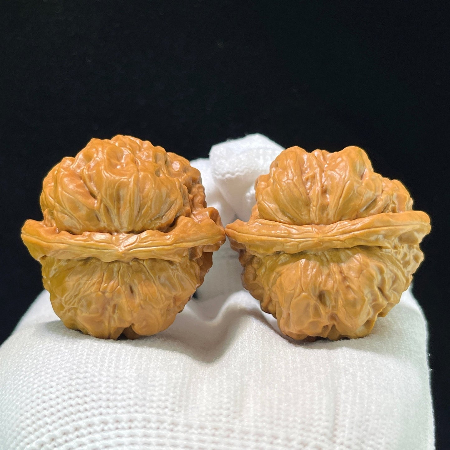 The "Wild Toad" (Ha Ma Tou) Premium Miniature Low-Profile Pair | 38.0mm x 37.0mm | W-1004 - ThePatinaProject