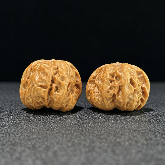 The "Wild Toad" (Ha Ma Tou) Premium Miniature Low-Profile Pair | 38.0mm x 37.0mm | W-1004 - ThePatinaProject