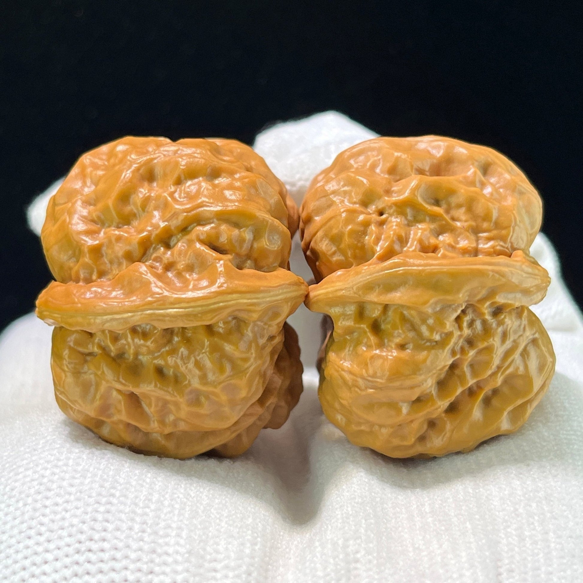 The "Wild Toad" (Ha Ma Tou) Premium Miniature Low-Profile Pair | 38.0mm x 37.0mm | W-1004 - ThePatinaProject