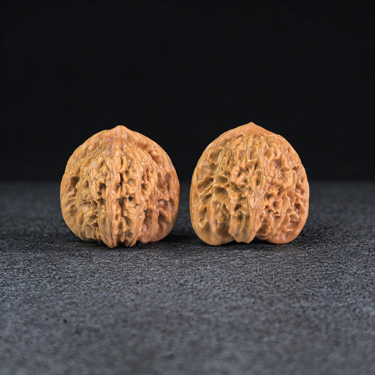 The "Xia Yun Ling" Lion Head Pair | 36.0mm x 36.0mm | XYL-401 - ThePatinaProject