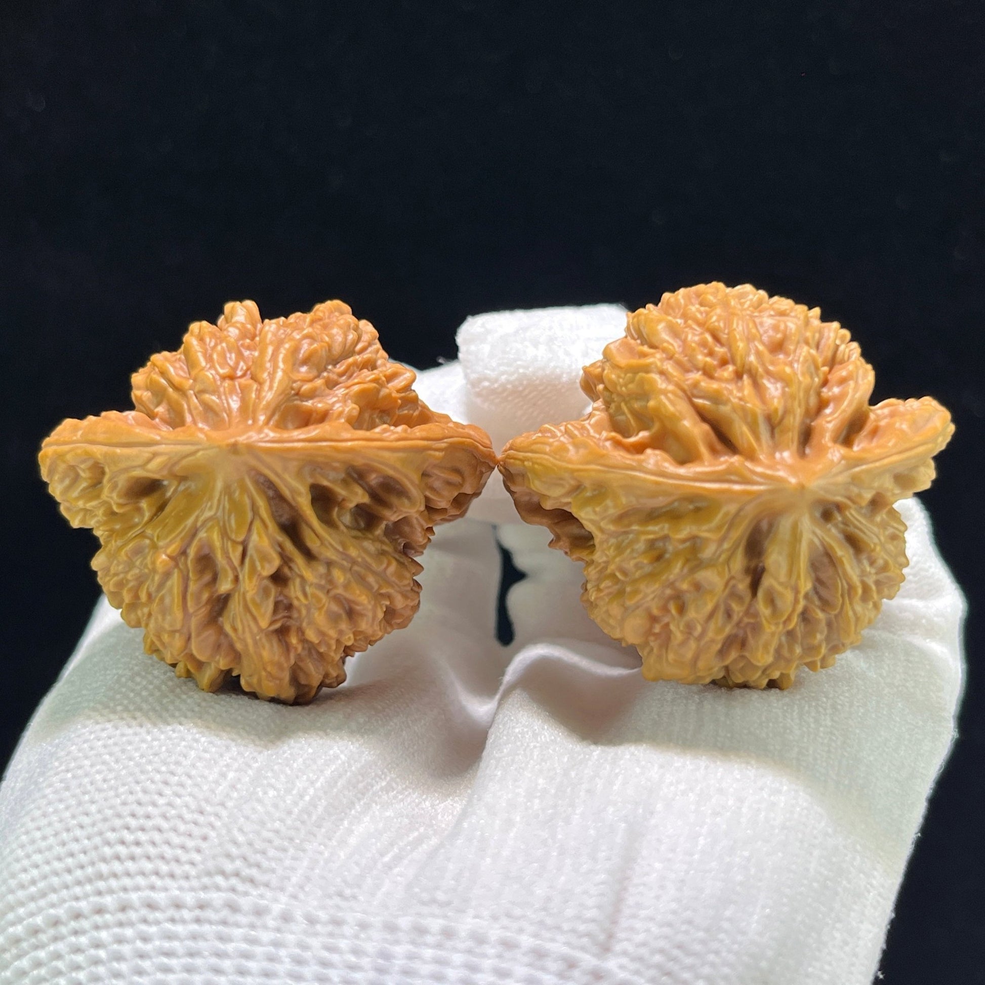 The "Xiayunling" (XYL) Heritage Deep-Belly Lion Head Pair | 42.0mm x 38.0mm | XYL-802 - ThePatinaProject
