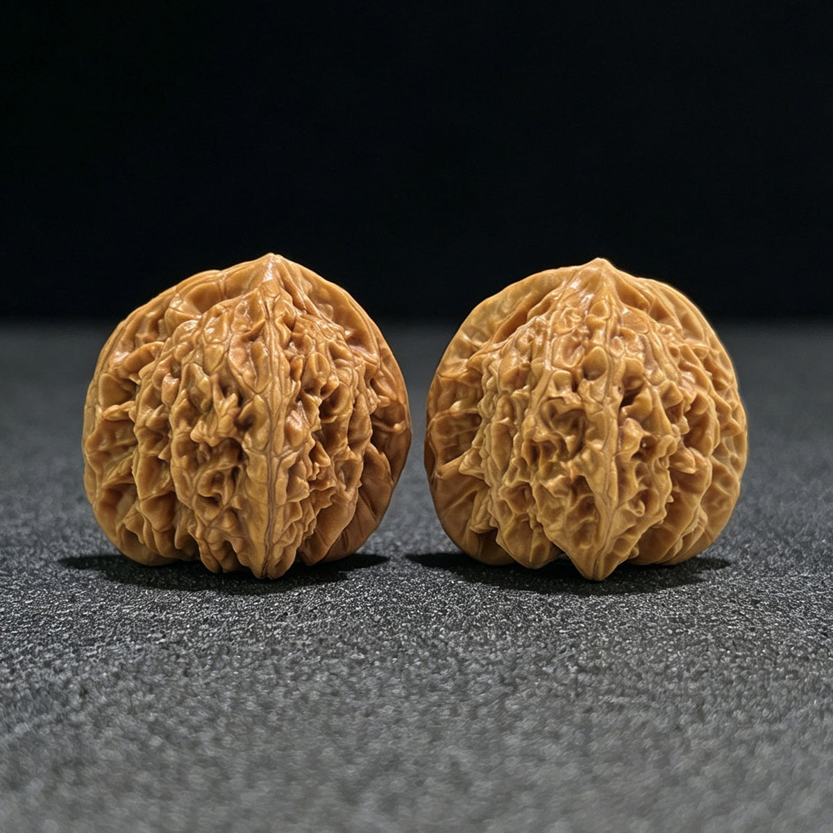 The "Xiayunling" (XYL) Heritage Deep-Belly Lion Head Pair | 42.0mm x 38.0mm | XYL-802 - ThePatinaProject