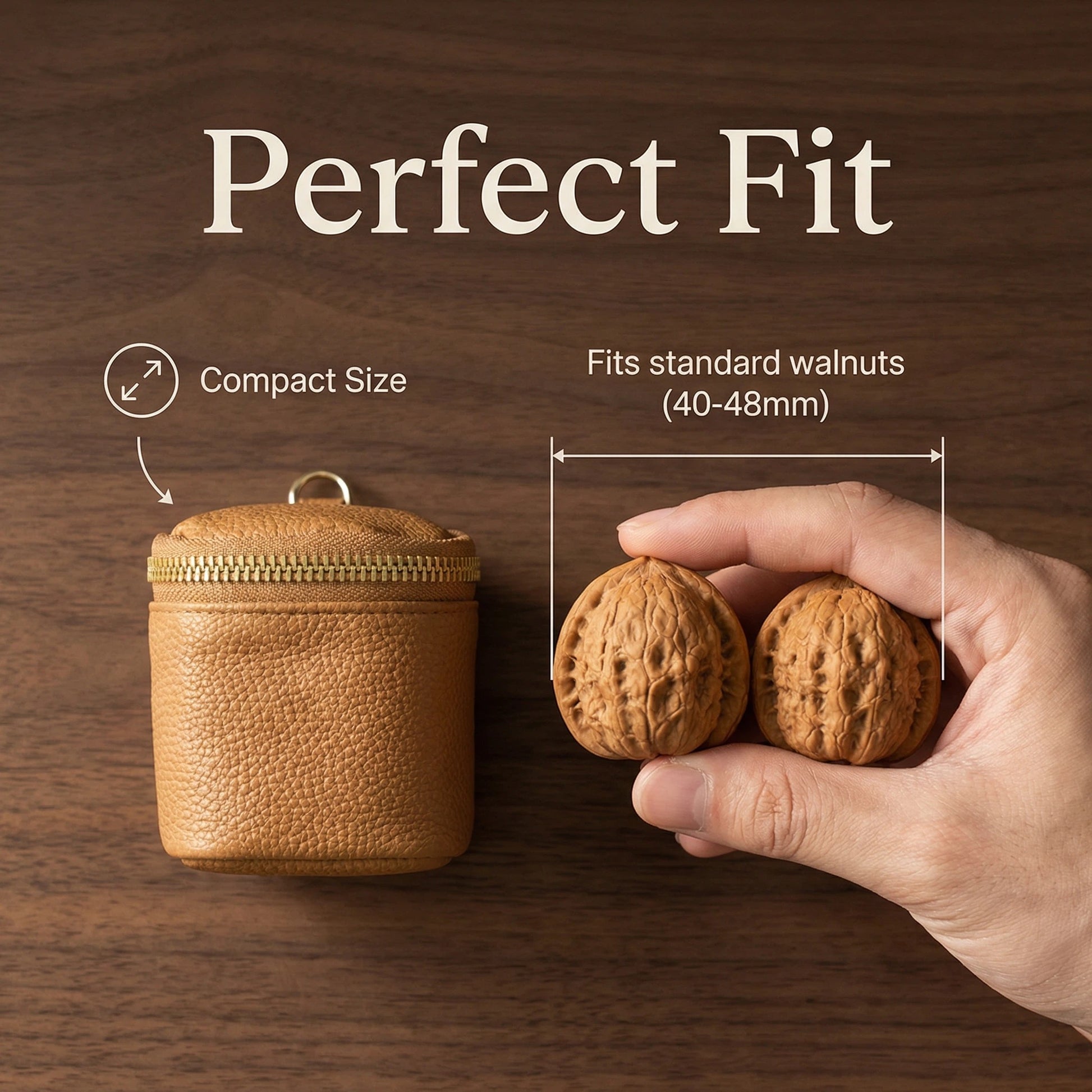 ThePatinaProject Patina Protector travel case for Scholar Walnuts, minimalistic care tool with sleek design and protective features.