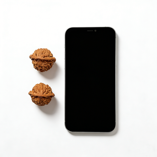 Pair of walnut hand exercisers from ThePatinaProject, featuring Imperial Mini-Guanmao official’s hat design, 35mm collector’s edition.