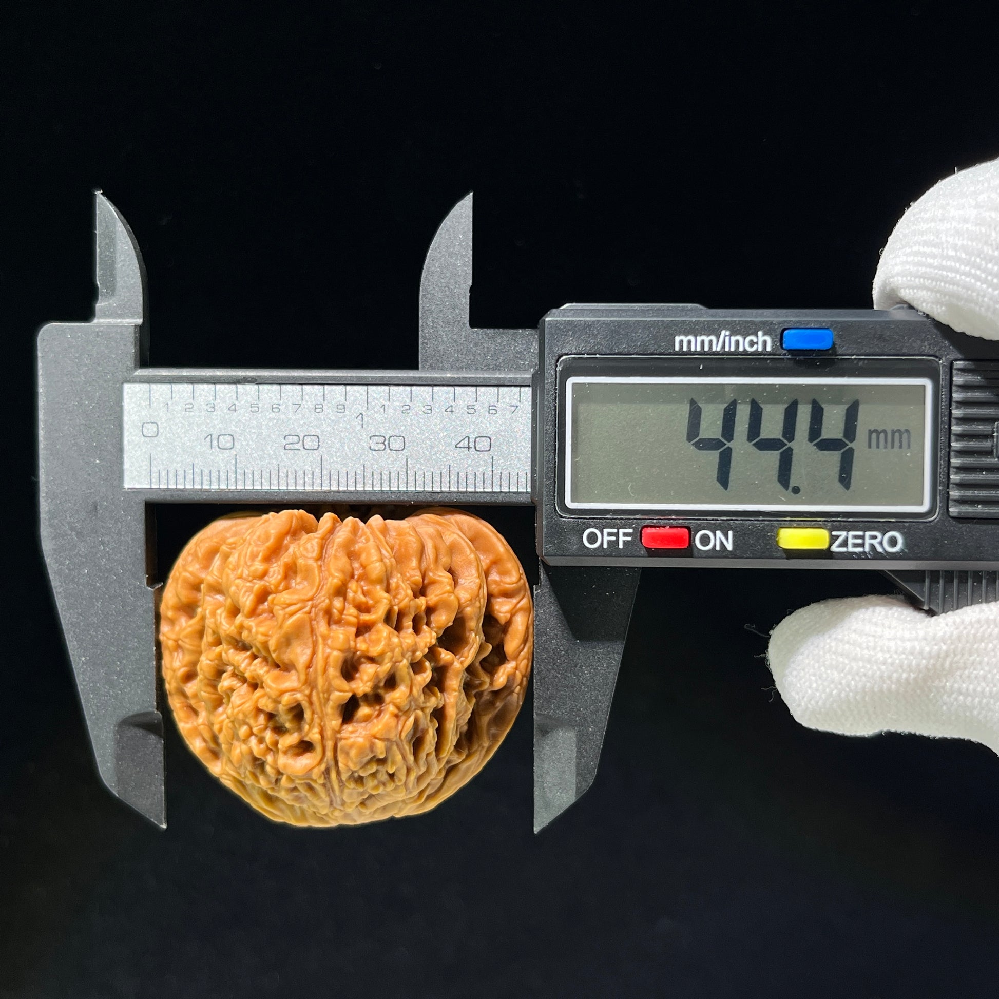 Walnut hand exercisers by ThePatinaProject, perfectly balanced NJS-1001C pair, 45mm x 45mm, boutique grade for strength training.