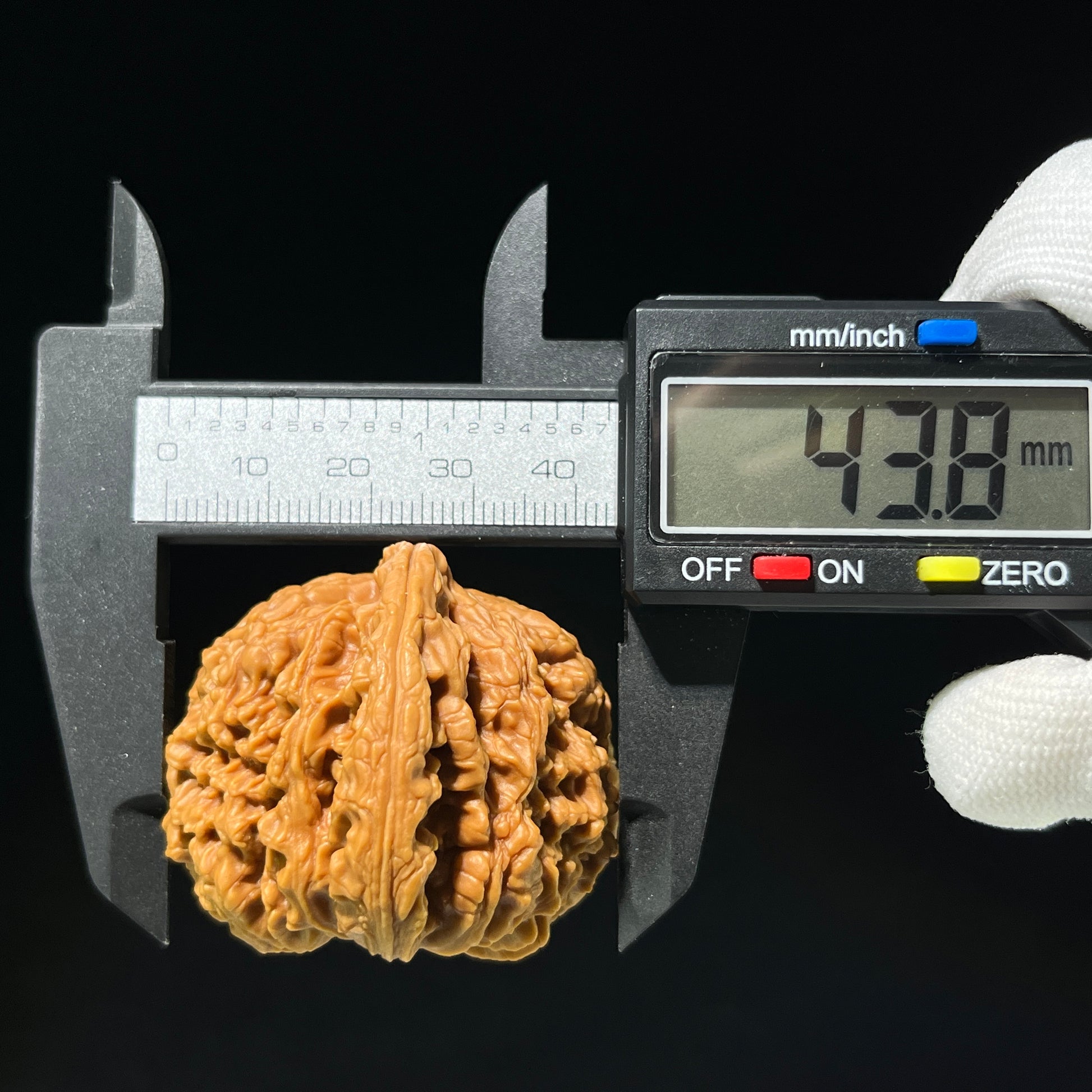 Walnut hand exercisers by ThePatinaProject, NJS-1001C, perfectly balanced 1:1 pair, 45mm x 45mm, boutique grade NJS-1001C.