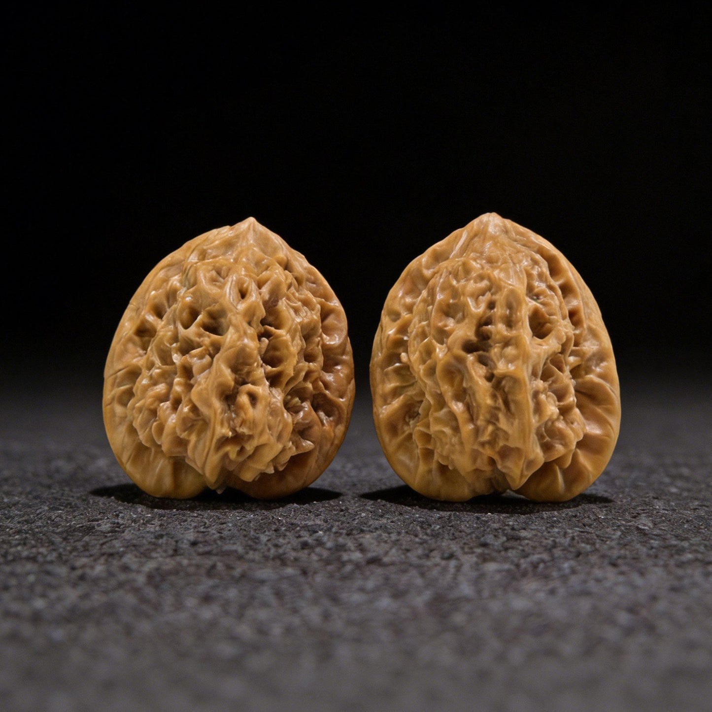 The "Gecko x Arhat Head" (Bi Hu x Luo Han Tou) Hybrid Pair | 41.0mm x 39.0mm | BHLHT-706