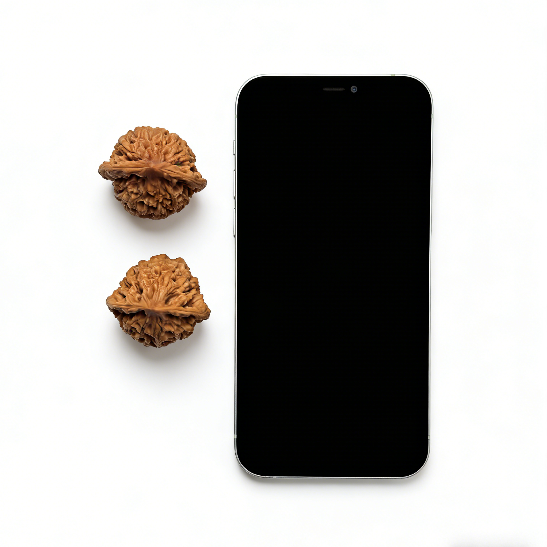 Pair of Walnut Hand Exercisers from ThePatinaProject, featuring the High-Tower Official’s Hat design with rare symmetrical proportions.
