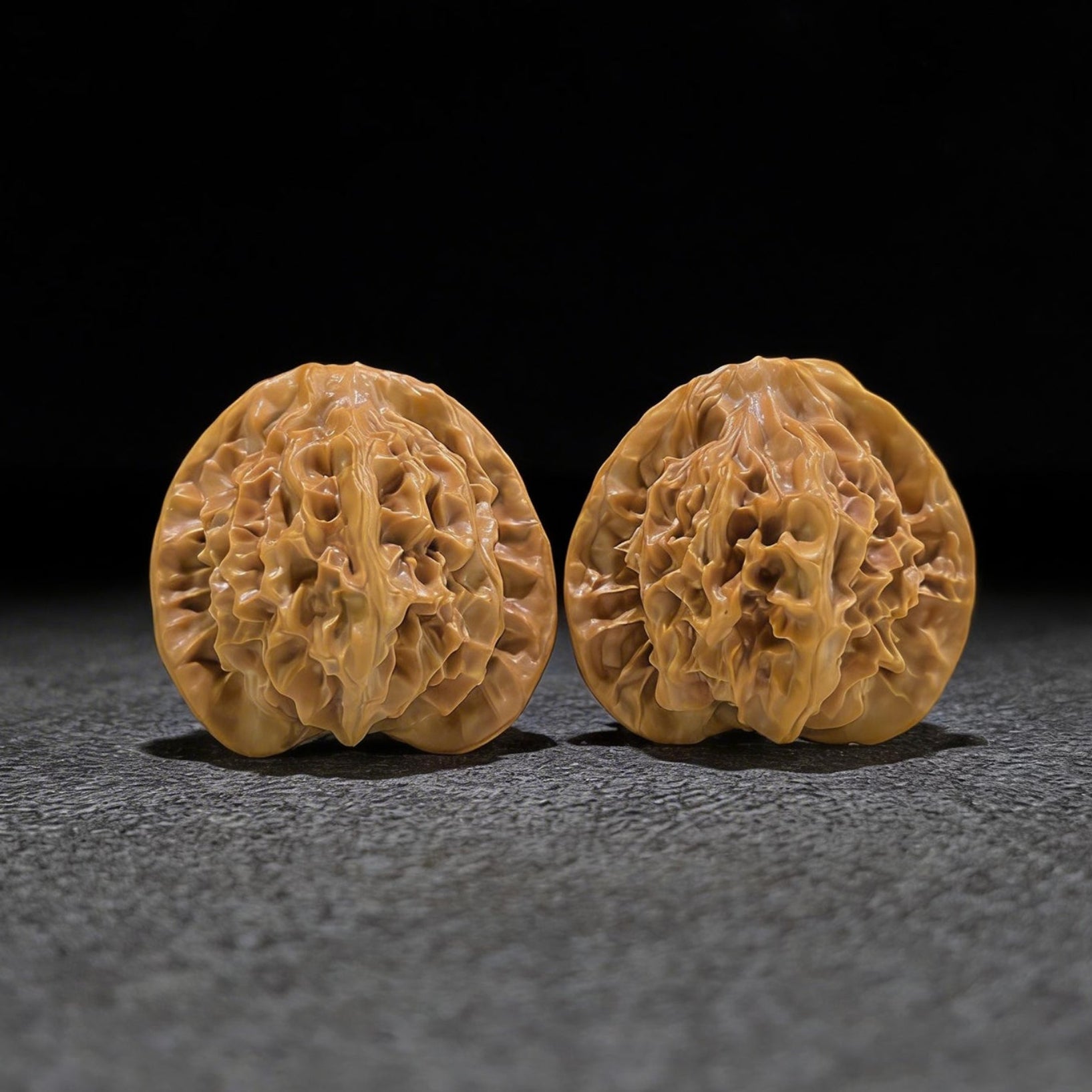 The "Palace Lantern" (Gong Deng) Pair | 42.0mm x 40.0mm | GD-901 - ThePatinaProject