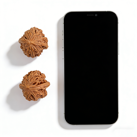 Pair of Walnut hand exercisers with aggressive fractal texture called Snowstorm by ThePatinaProject, 38mm collector’s size.