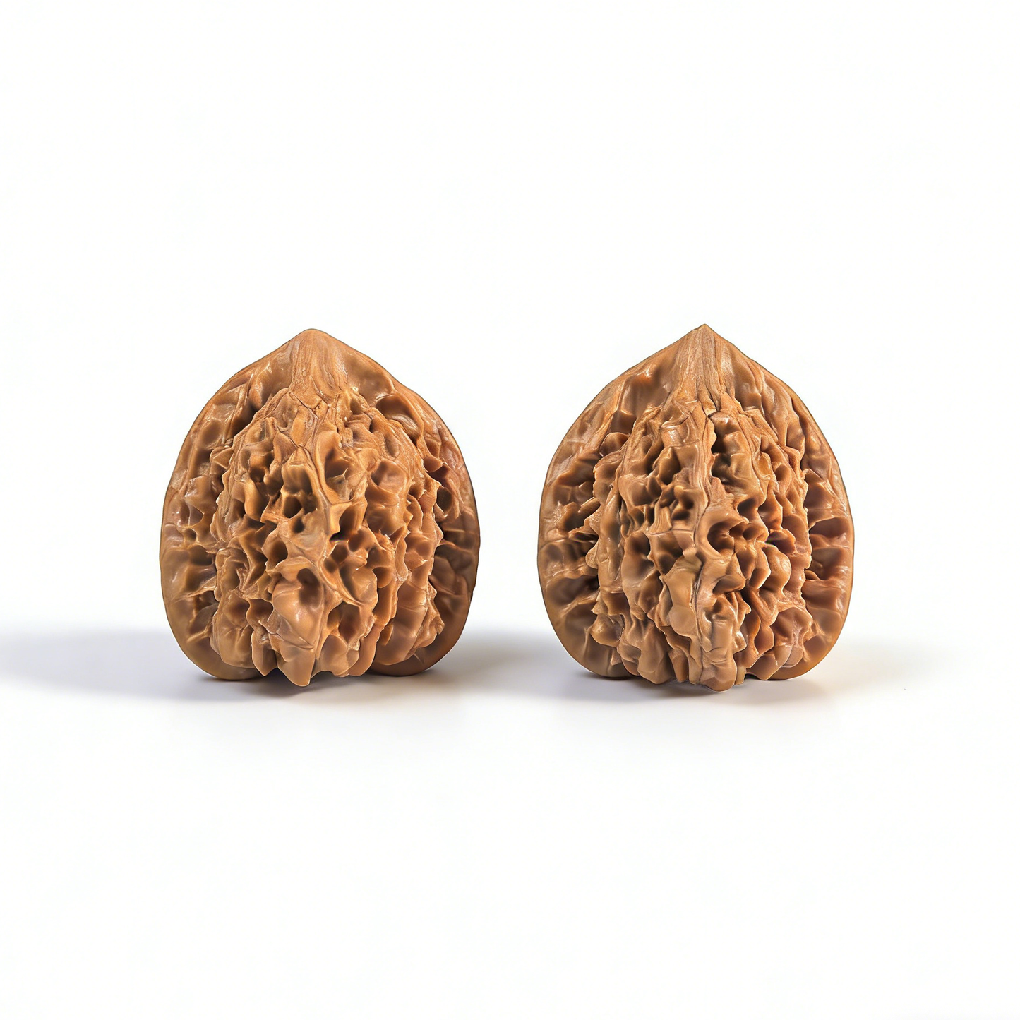 Walnut hand exerciser pair from ThePatinaProject, 47mm Wang Yong Da Guan Mao official’s hat design for grip strength training