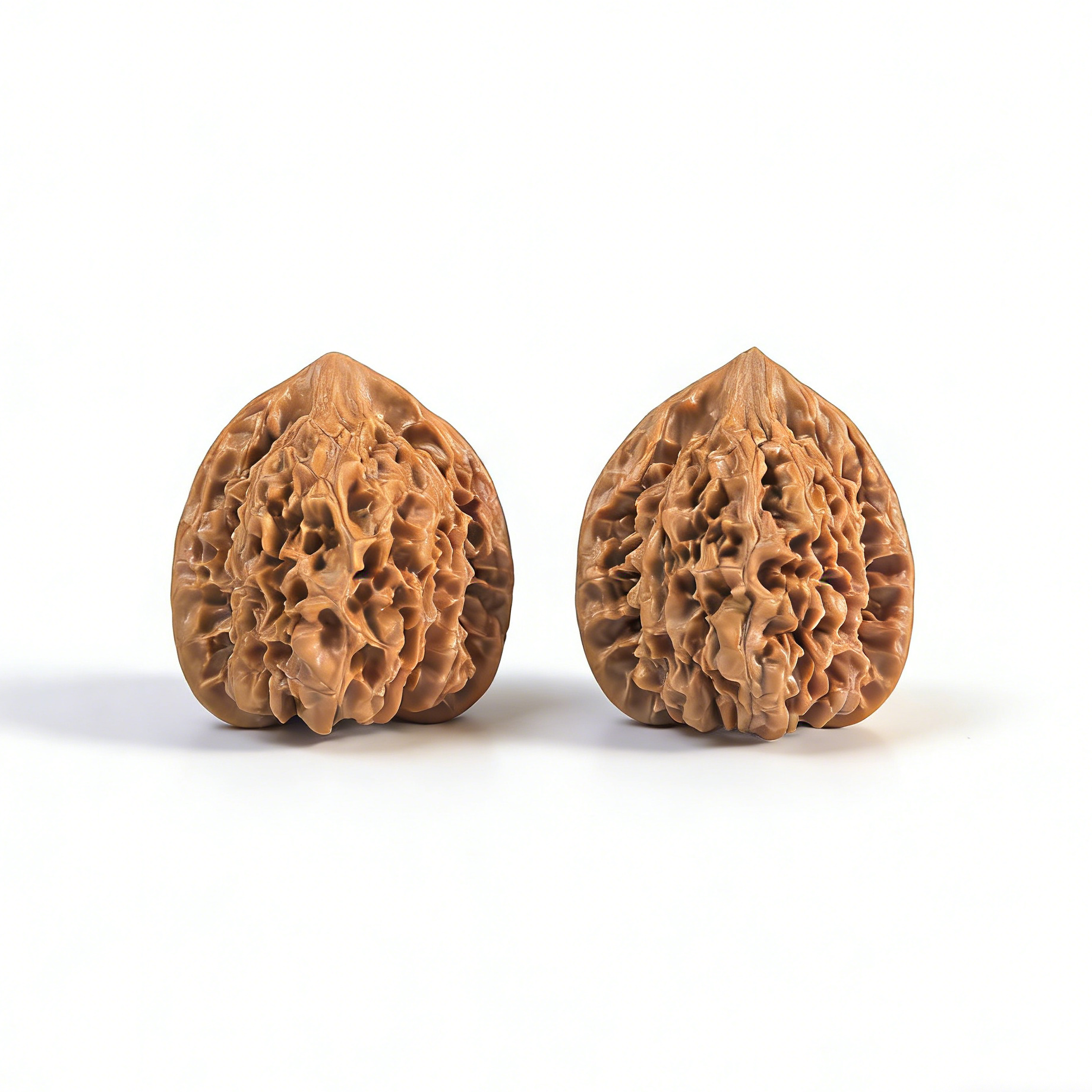 Walnut hand exerciser pair from ThePatinaProject, 47mm Wang Yong Da Guan Mao official’s hat design for grip strength training