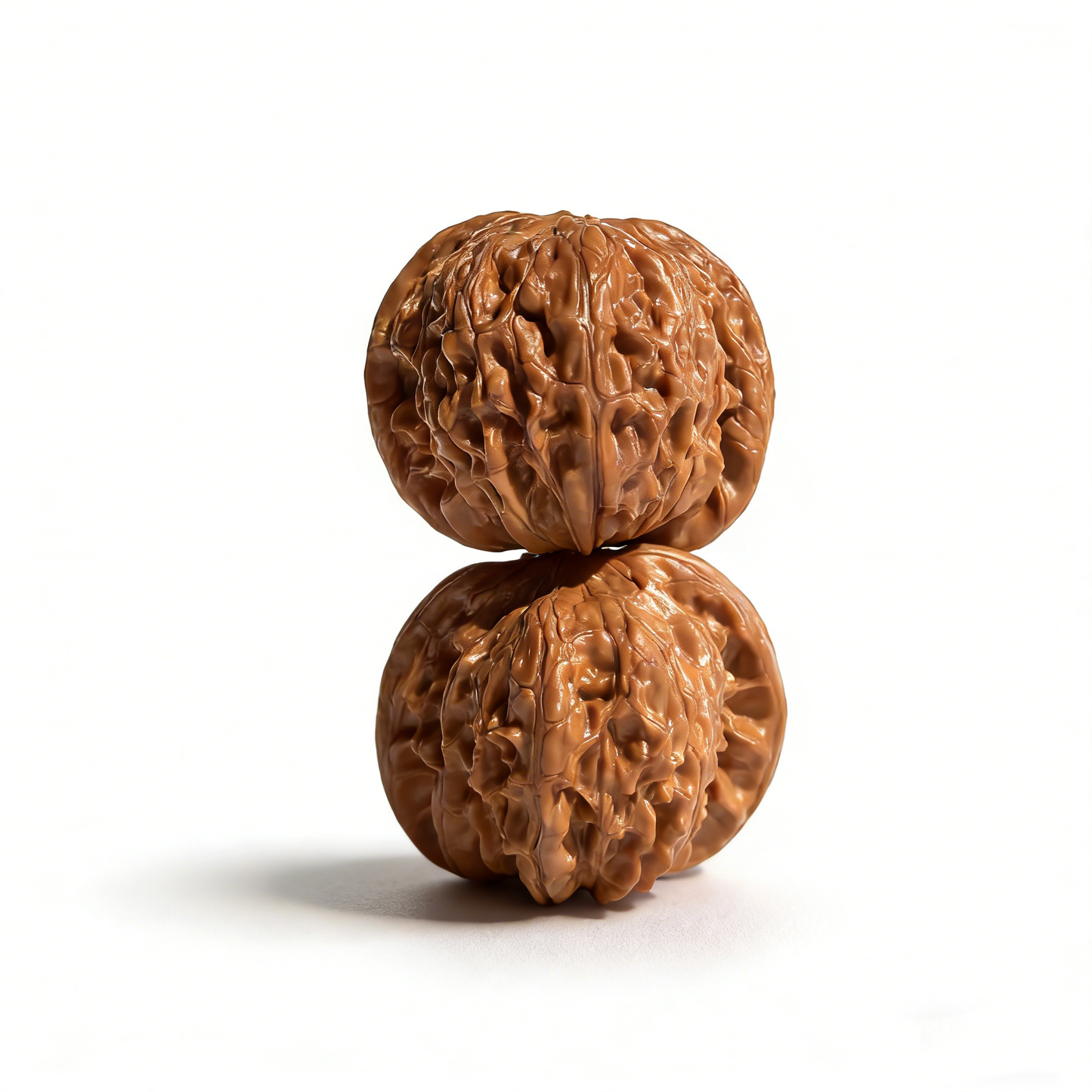 Pair of Unique Blood Kirin Square Dice Wenwan Walnut Hand Exercisers from ThePatinaProject, collector’s grade walnut hand stress relievers.