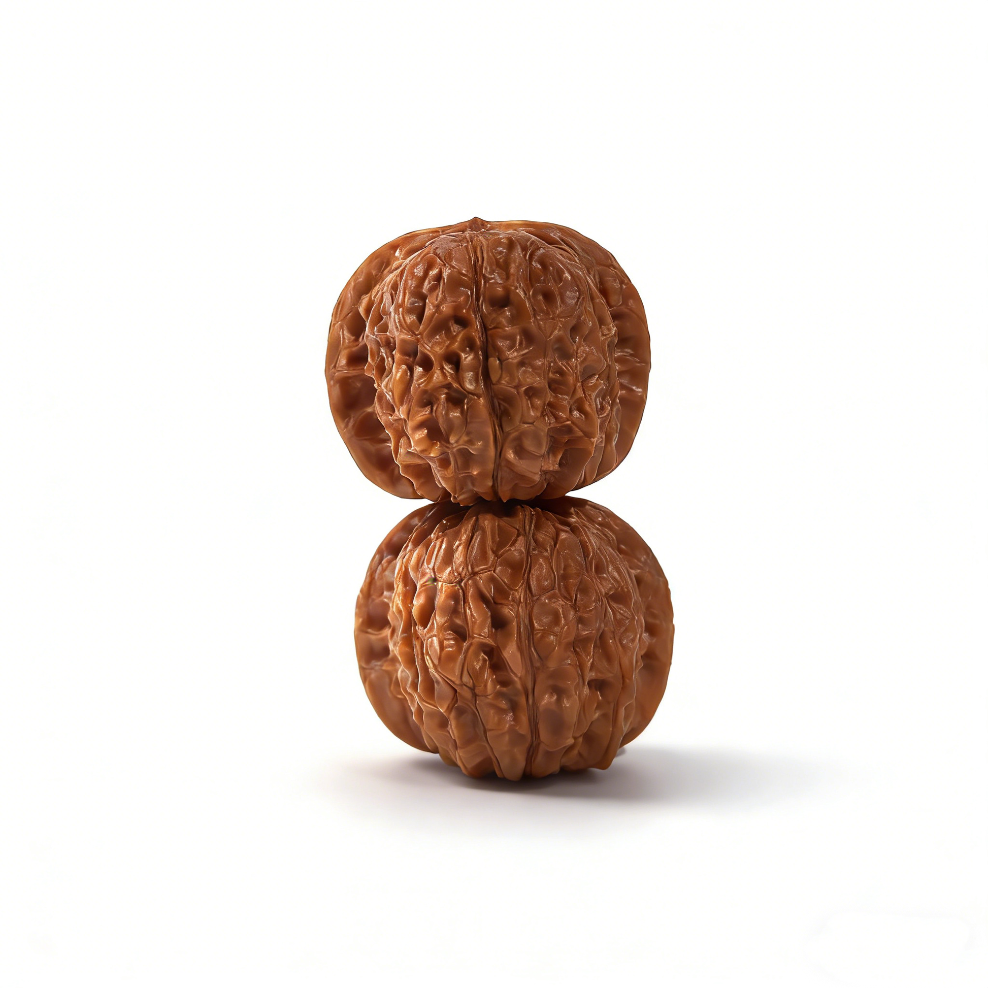 Hand-selected Blood Kirin Collector’s Wenwan Walnut hand exerciser by ThePatinaProject, showcasing two unique walnut pieces.