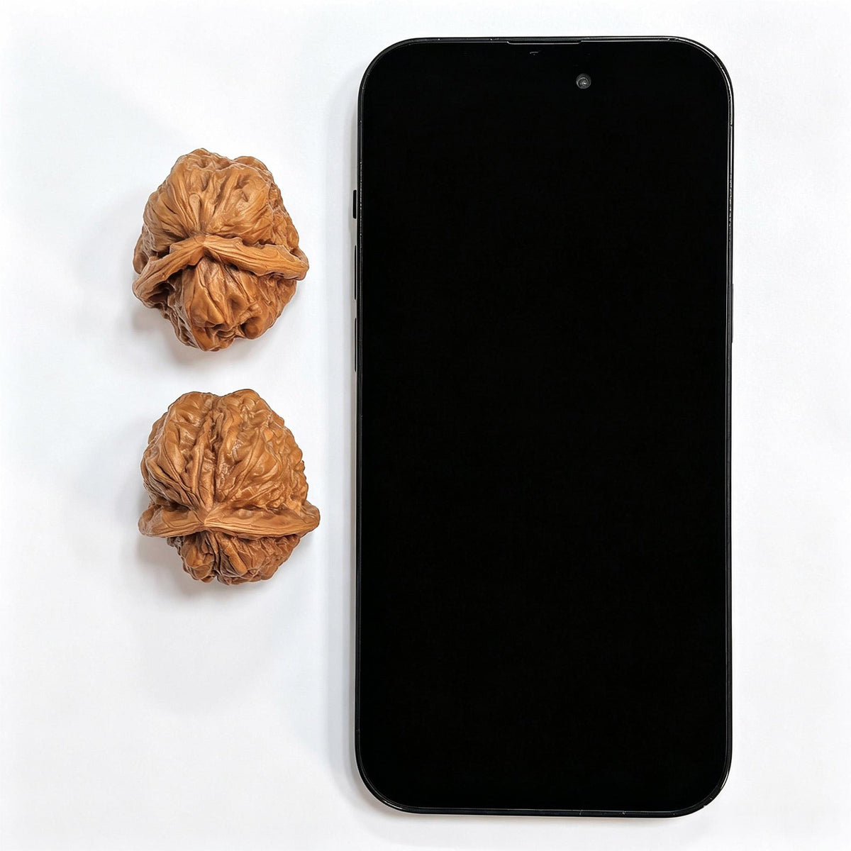 Toad Head “Flying Snake” Wenwan Walnut Pair — 34.0mm x 39.0mm | HMTZF-CG245E - ThePatinaProject