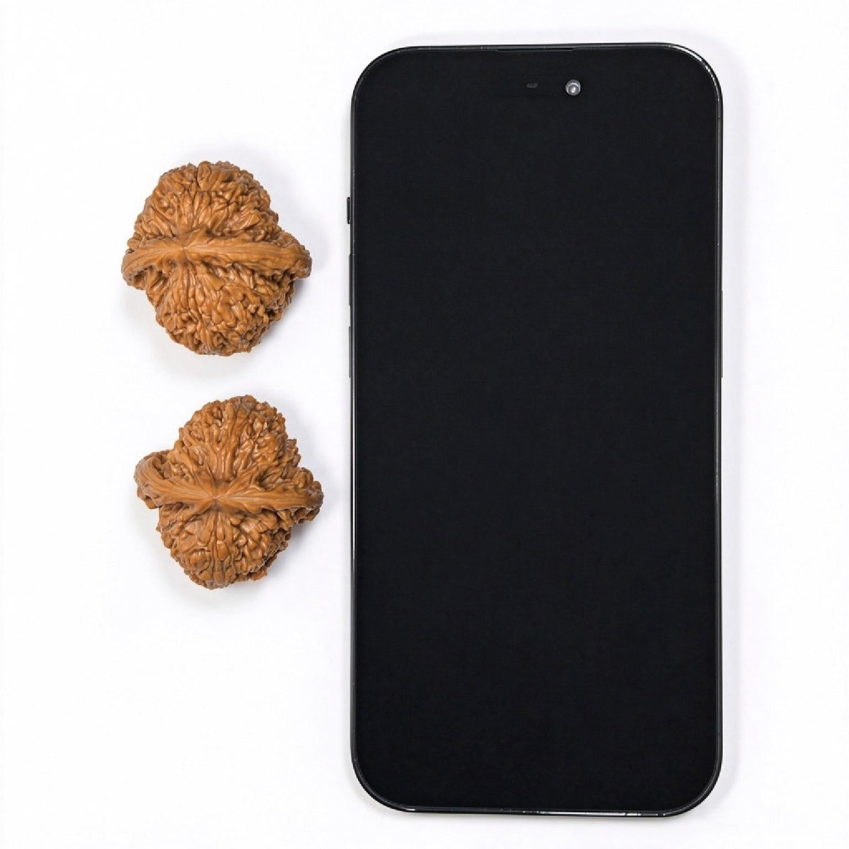 Triangular Nanjiangshi Wenwan Walnuts Pair | 36.0mm × 37.0mm | NJS-SY1I2 - ThePatinaProject