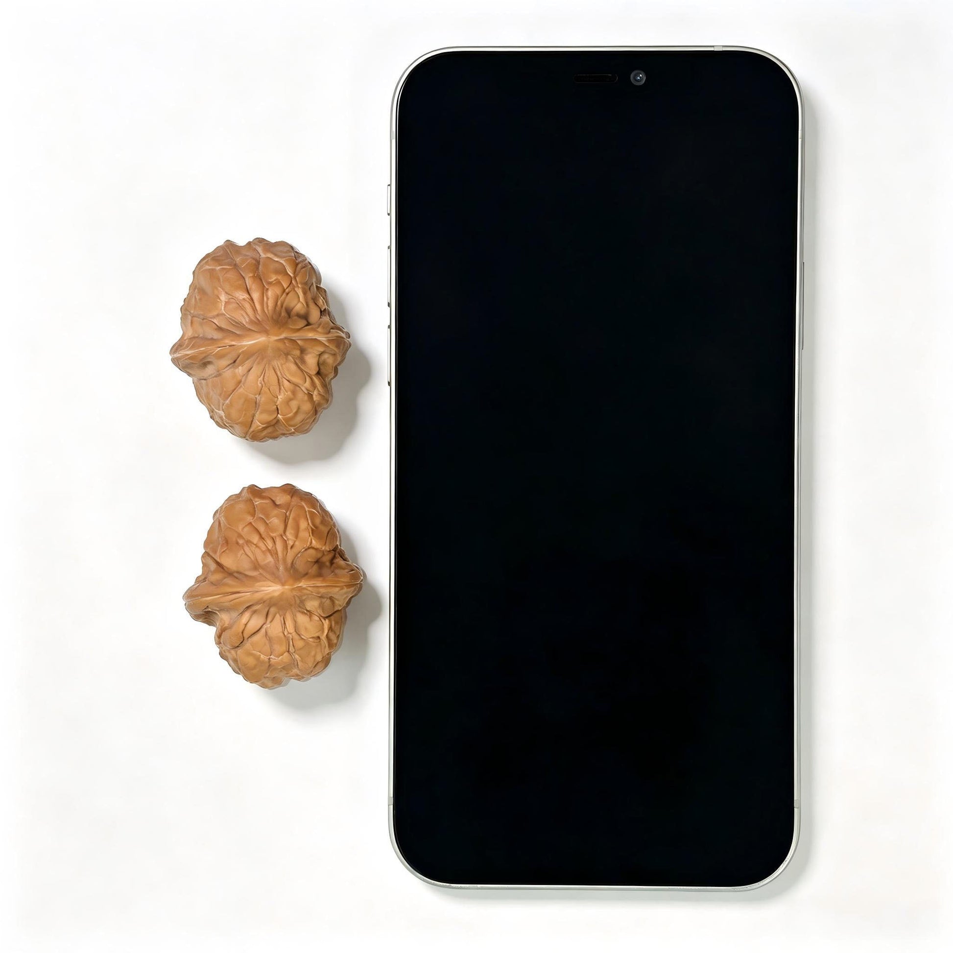 Turtle-Shell “Same-Fruit Twin Halves” Scholar Walnut Pair — 30.0mm x 33.0mm | GJW-SY1F9 - ThePatinaProject