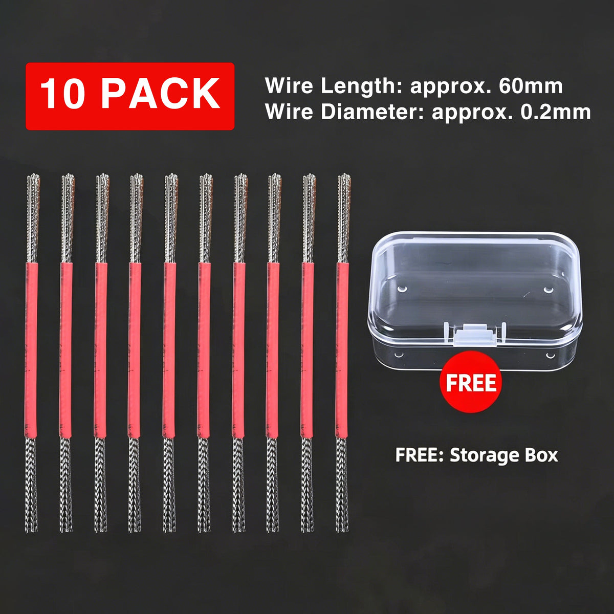 Wenwan Walnut Deep Cleaning & Maintenance Tool Set | Dual-Head Precision Hook & 10-Piece Stainless Steel Wire Filament Pack - ThePatinaProject