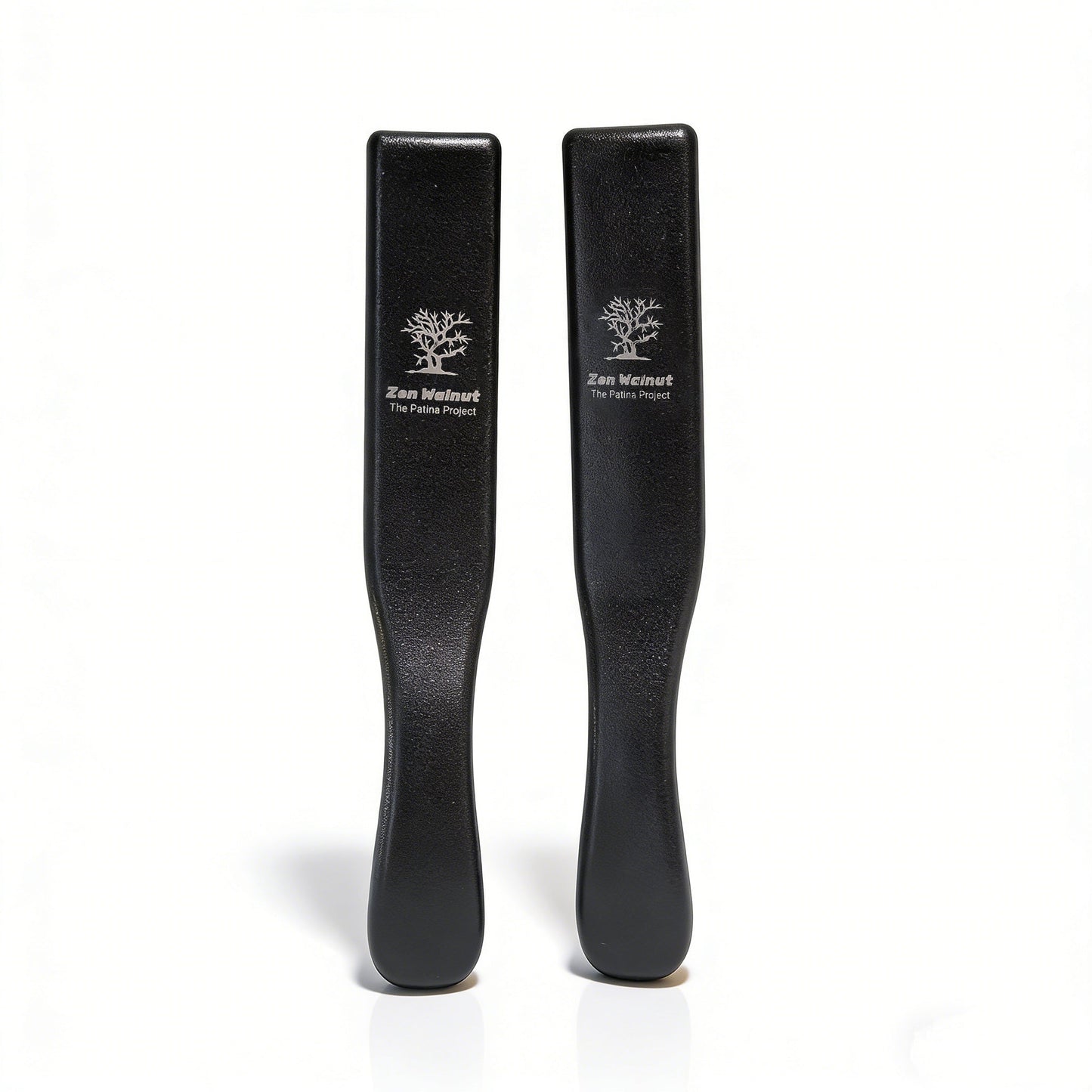 Zen Walnut Professional Patina Brush Set - Dual-Action Cleaning & Polishing Kit for Wenwan Collector (Set of 2) - ThePatinaProject