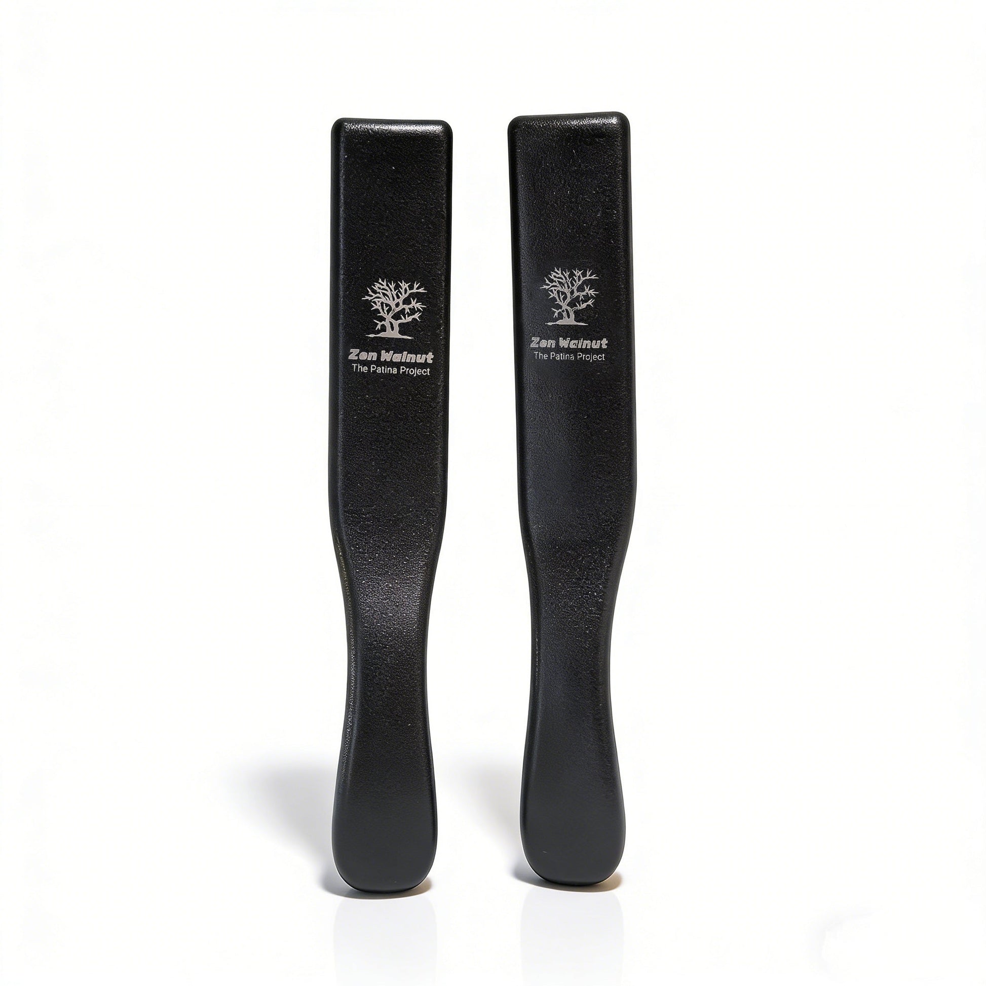 Zen Walnut Professional Patina Brush Set - Dual-Action Cleaning & Polishing Kit for Wenwan Collector (Set of 2) - ThePatinaProject