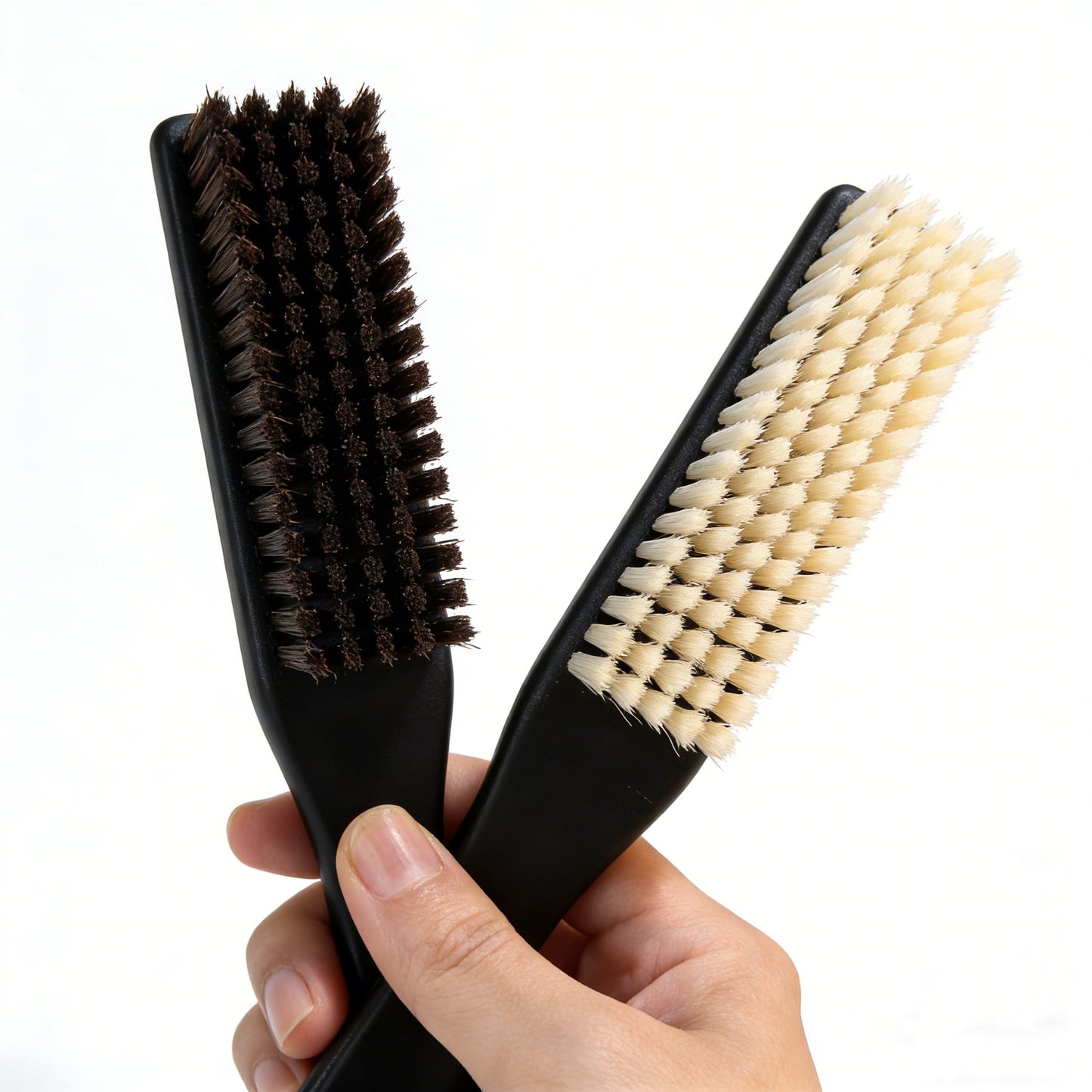 Zen Walnut Professional Patina Brush Set - Dual-Action Cleaning & Polishing Kit for Wenwan Collector (Set of 2) - ThePatinaProject
