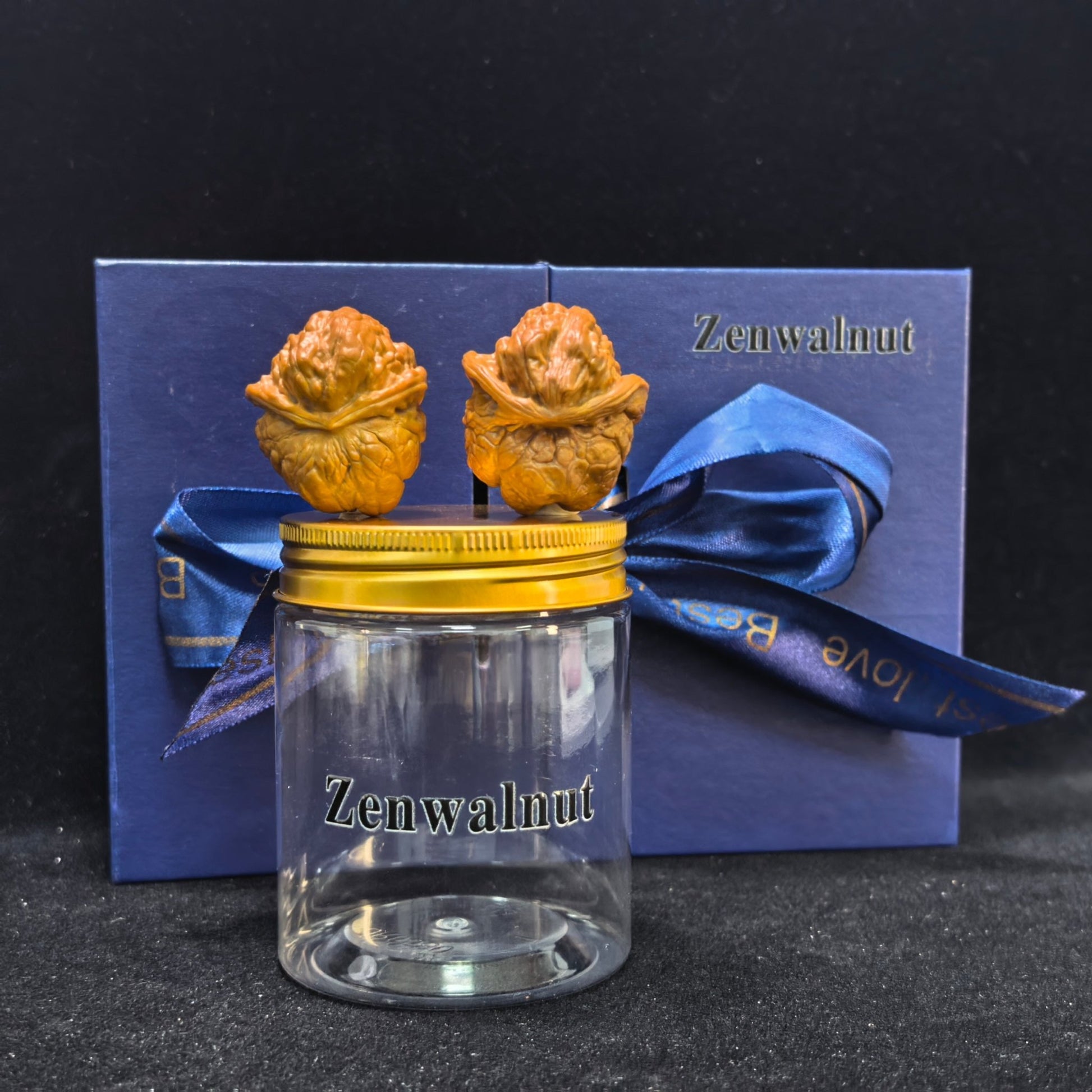 ZenWalnut The Rare "Frog Snake" Collector's Pair | 33.0mm x 34.0mm x 30.0mm | WS-001 - ThePatinaProject